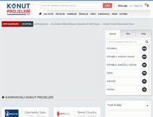 Tablet Screenshot of konutprojeleri.com